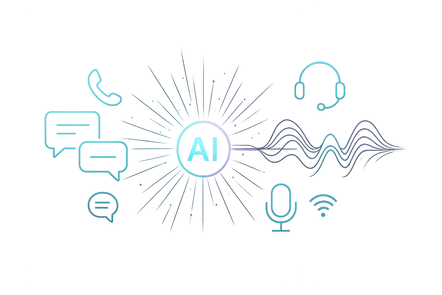 Chat y llamadas con IA